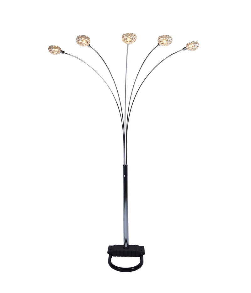 Crownmark Half Moon Floor Lamp