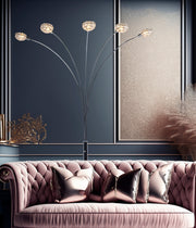 Crownmark Half Moon Floor Lamp