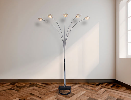 Crownmark Half Moon Floor Lamp