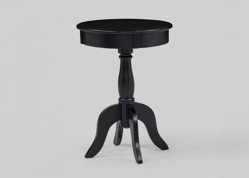 Crownmark Romy Chairside Table Black