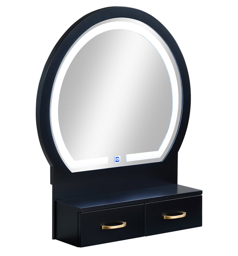 Cecilia Vanity Set - Black