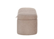 Crownmark Philipa Storage Bench - Mauve Tweed