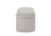 Crownmark Philipa Storage Bench - Oatmeal Tweed