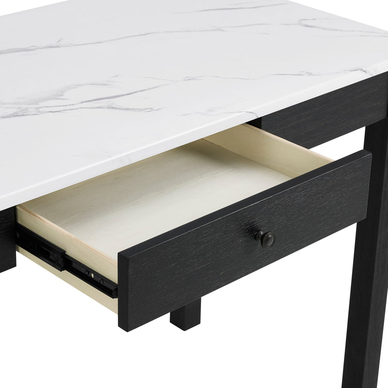 Crownmark Rylee Faux Marble Desk