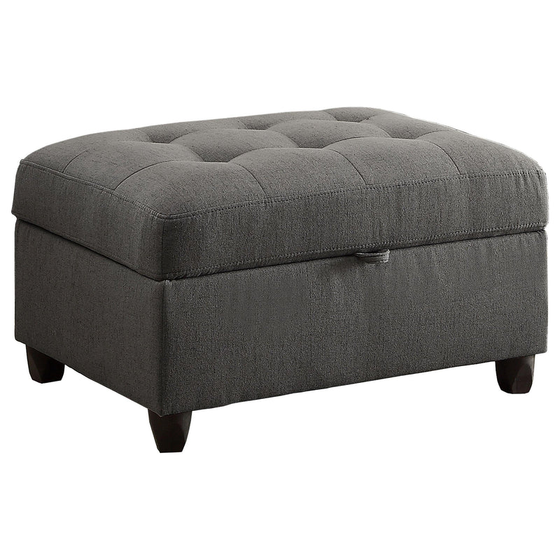 Stonenesse Sectional Sofa with Storage Ottoman Set