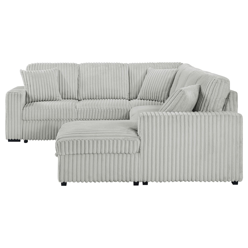 Devonshire Sleeper Sectional Sofa Storage Chaise