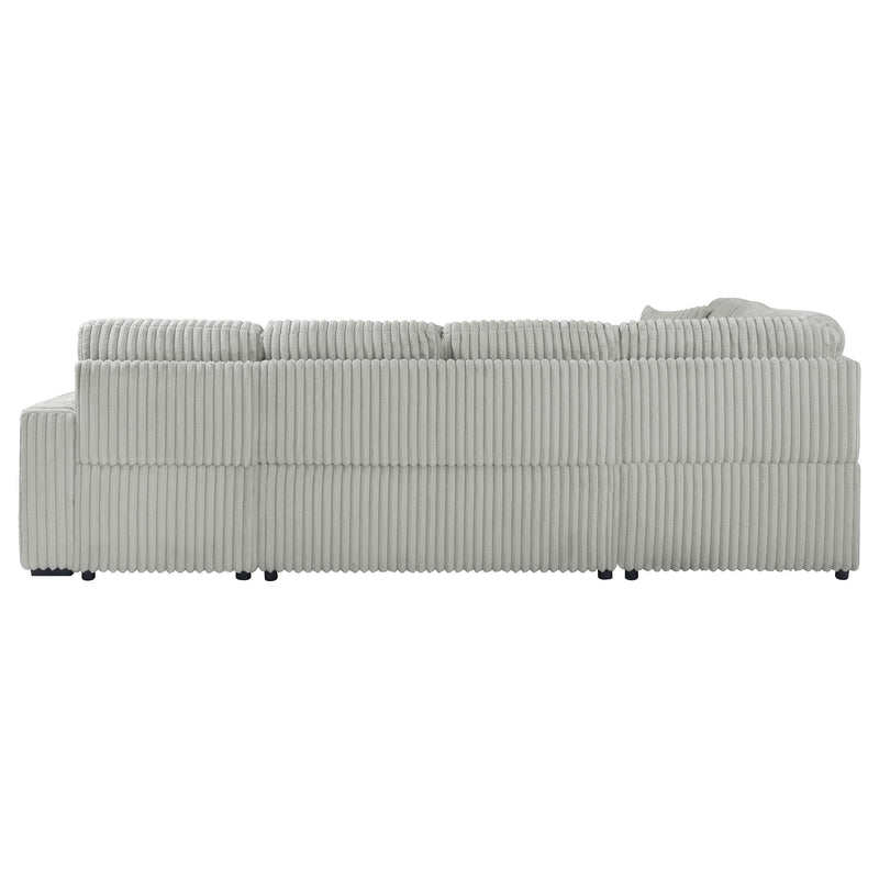 Devonshire Sleeper Sectional Sofa Storage Chaise
