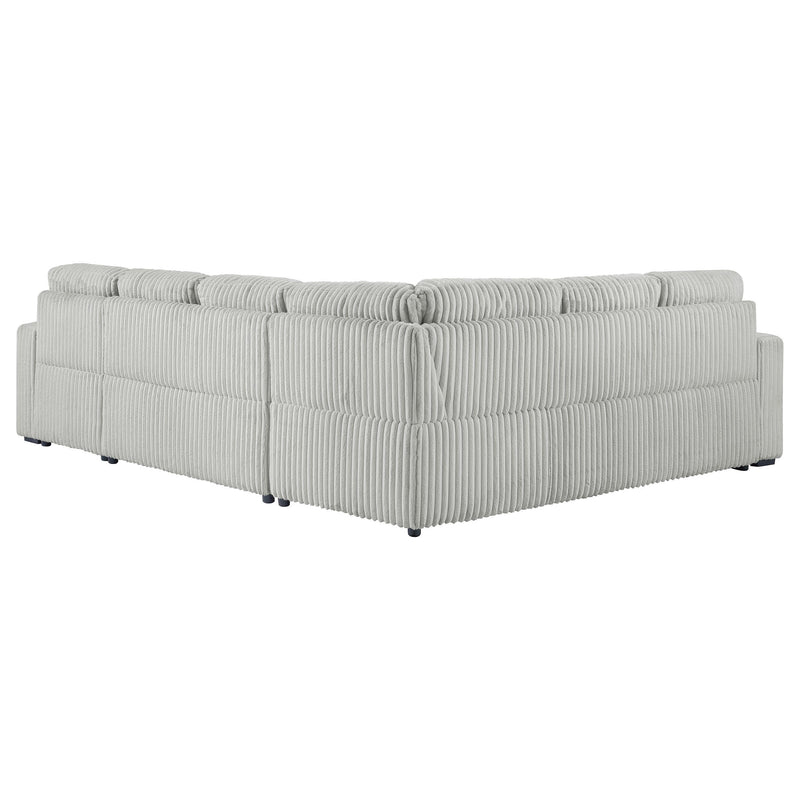 Devonshire Sleeper Sectional Sofa Storage Chaise
