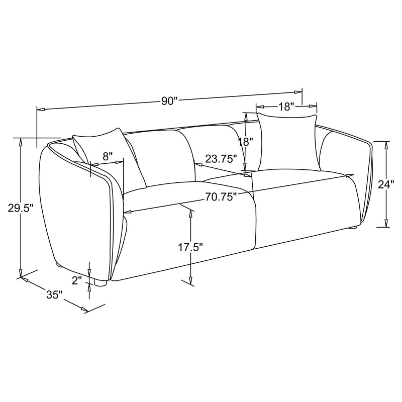 Stationary Sofa Sets G503061