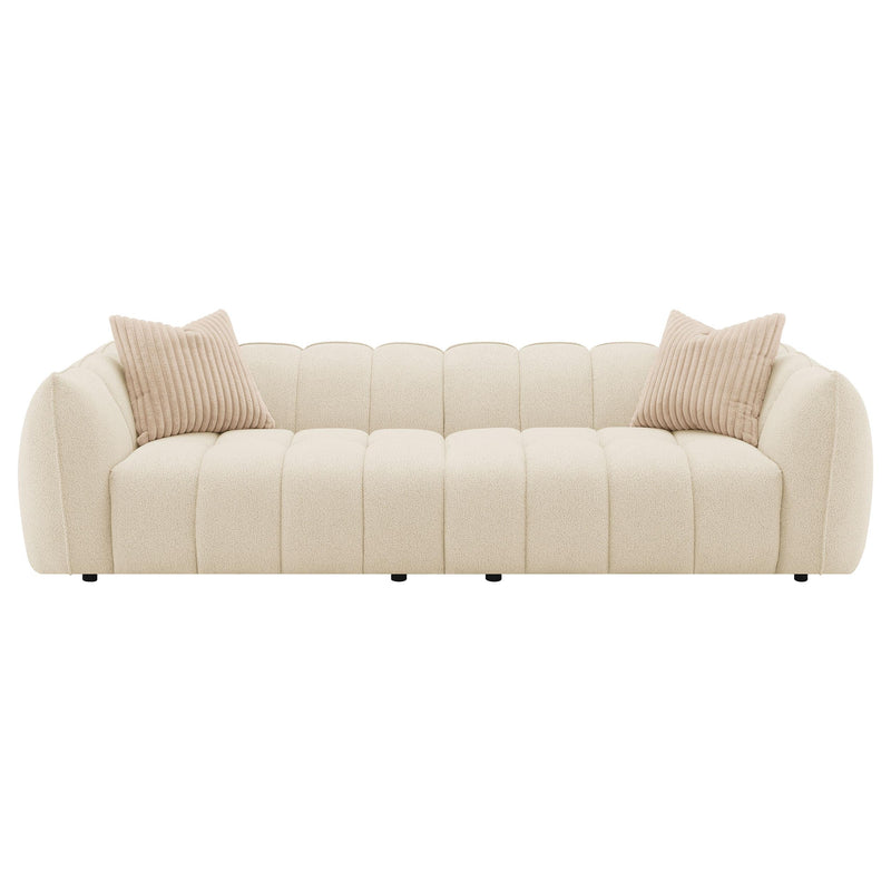 Winchester Boucle Upholstered Extra Long Sofa