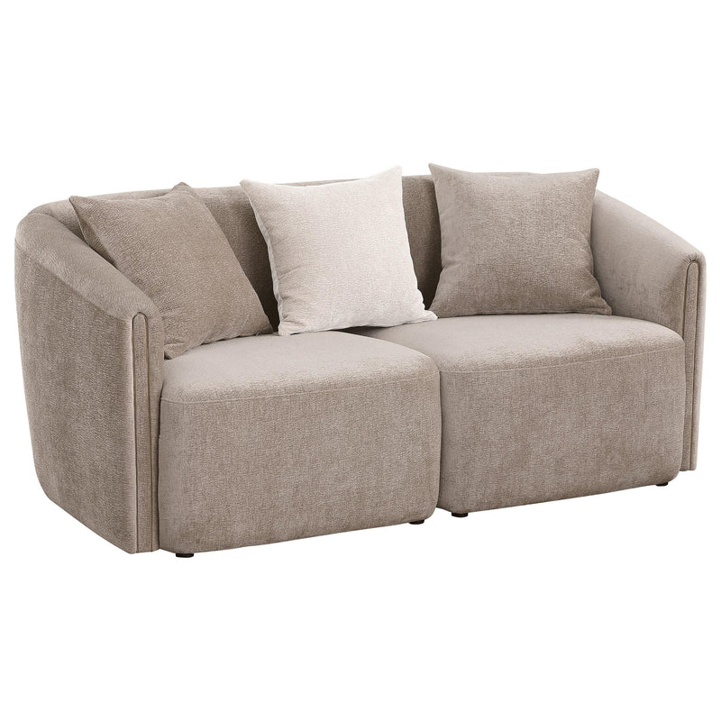 Townsend 3-piece Chenille Upholstered Sofa Set