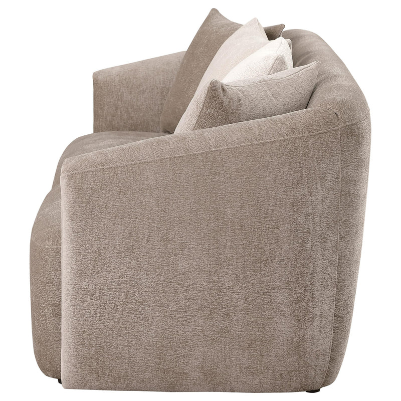 Townsend Chenille Upholstered Rolled Arm Sofa