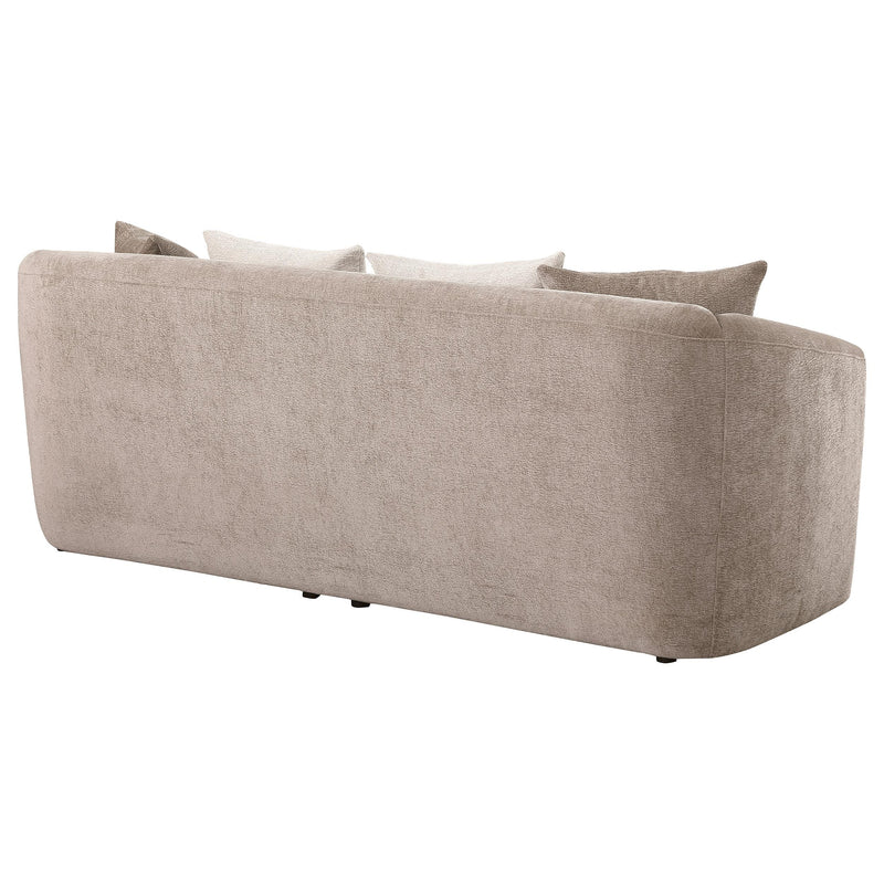 Townsend Chenille Upholstered Rolled Arm Sofa