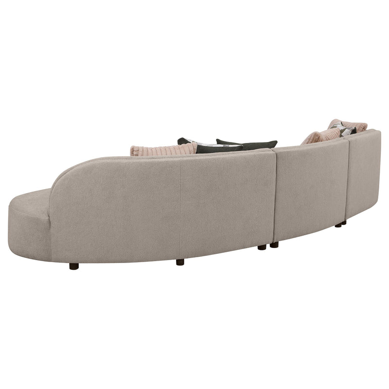 Fayette 3-piece Upholstered Sectional Sofa