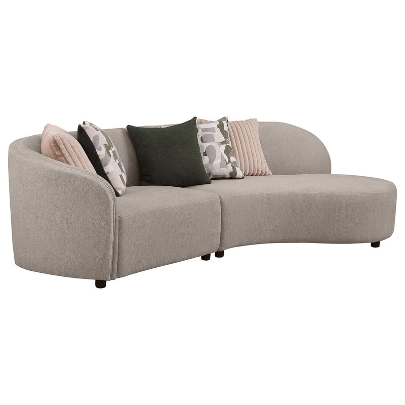 Fayette 2-piece Upholstered Sectional Sofa