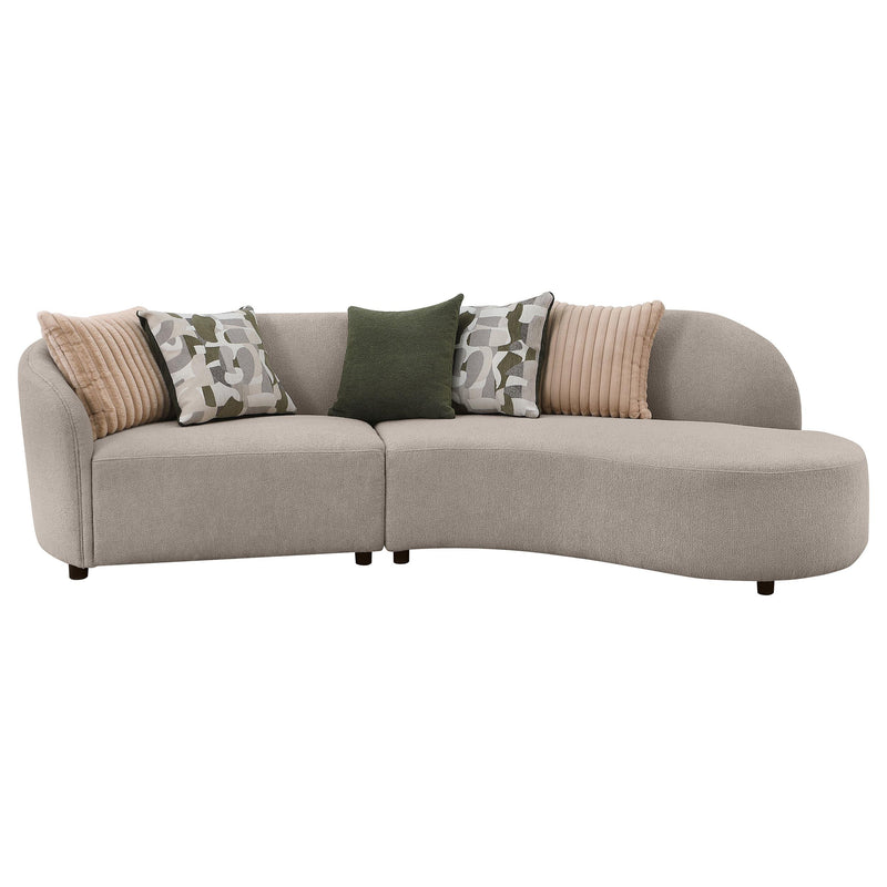 Fayette 2-piece Upholstered Sectional Sofa