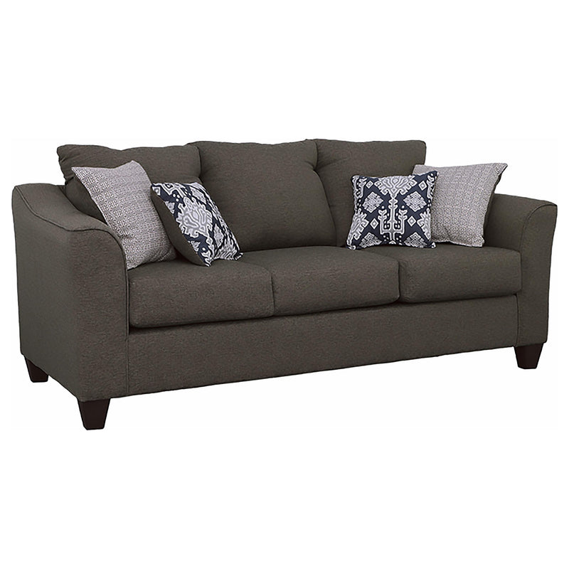 Salizar 2-piece Upholstered Flared Arm Sofa Set