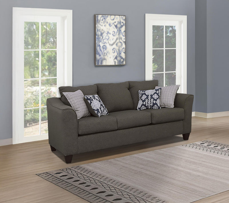Salizar Upholstered Flared Arm Sofa