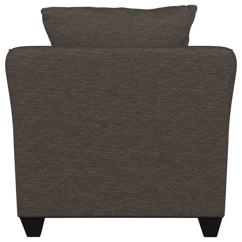 Salizar Upholstered Flared Arm Accent Chair