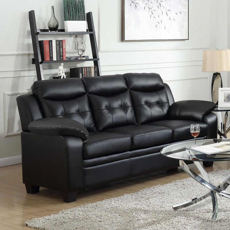 Finley Upholstered Padded Arm Tufted Sofa