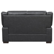 Arabella Upholstered Padded Arm Loveseat Grey - detail 5
