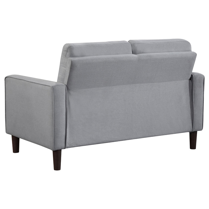 Bowen 3-piece Upholstered Track Arm Tufted Sofa Set Grey - detail 8