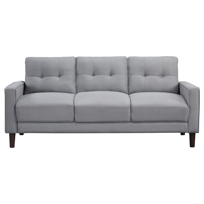 Bowen Upholstered Track Arm Tufted Sofa Grey - detail 3