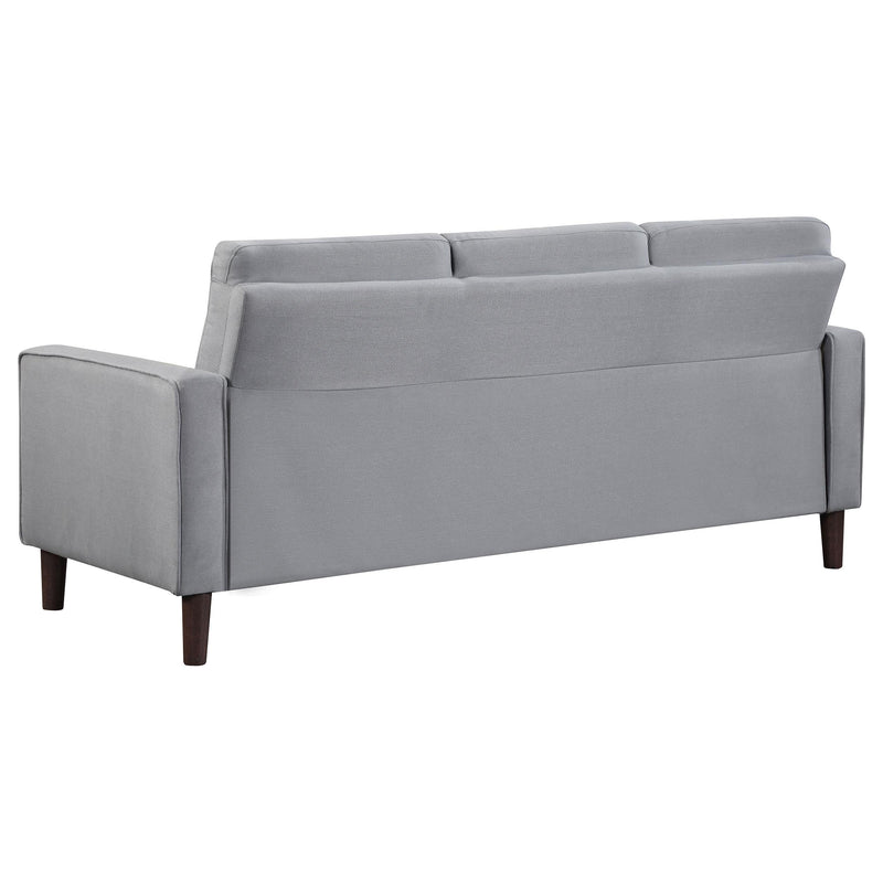 Bowen Upholstered Track Arm Tufted Sofa Grey - detail 6