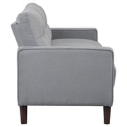 Bowen Upholstered Track Arm Tufted Sofa Grey - detail 8