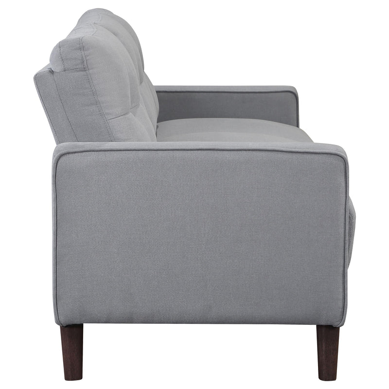 Bowen Upholstered Track Arm Tufted Sofa Grey - detail 8
