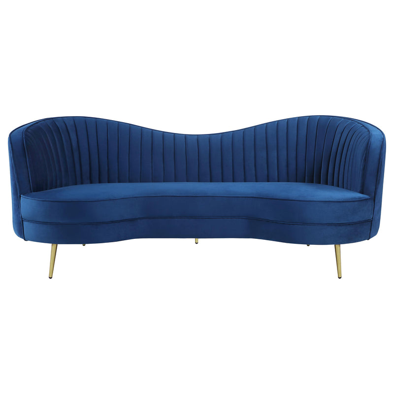 Sophia Upholstered Channel Tufted Sofa