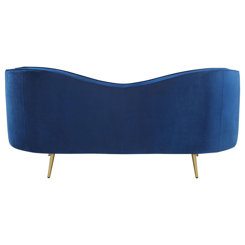 Sophia Upholstered Channel Tufted Loveseat