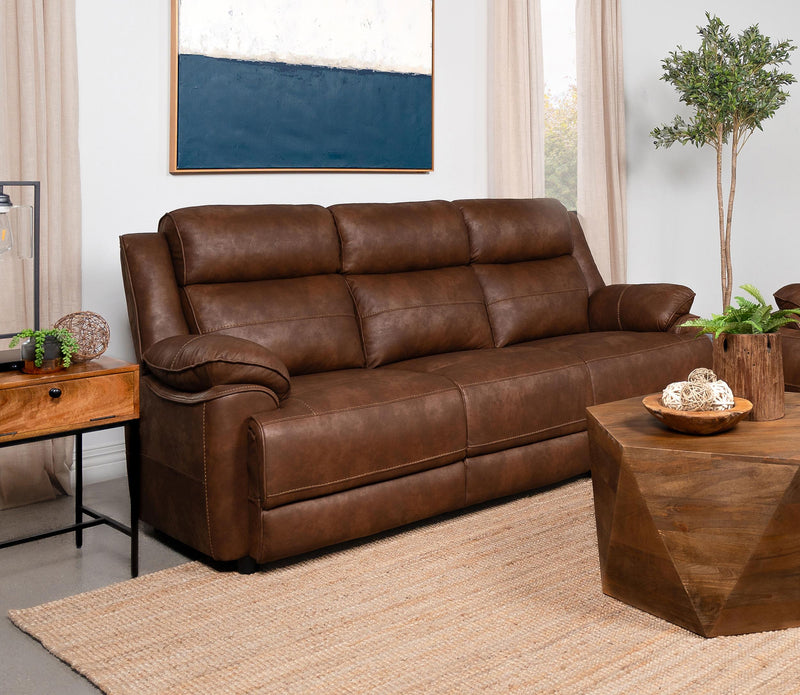 Ellington Upholstered Padded Arm Sofa