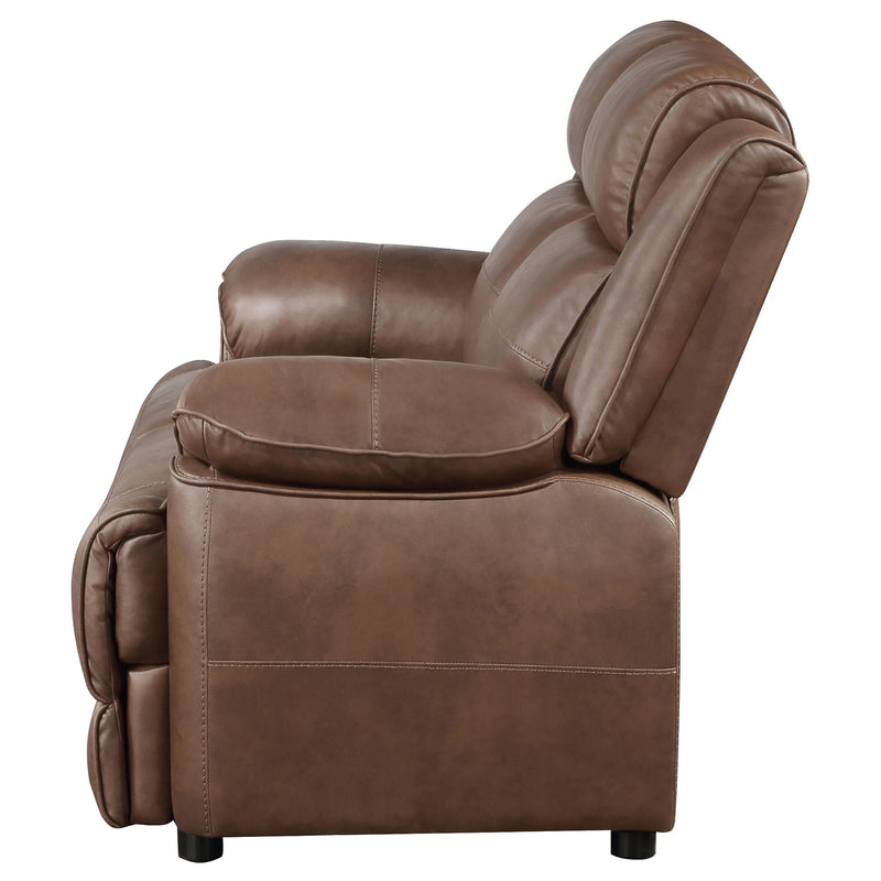 Ellington Upholstered Padded Arm Loveseat