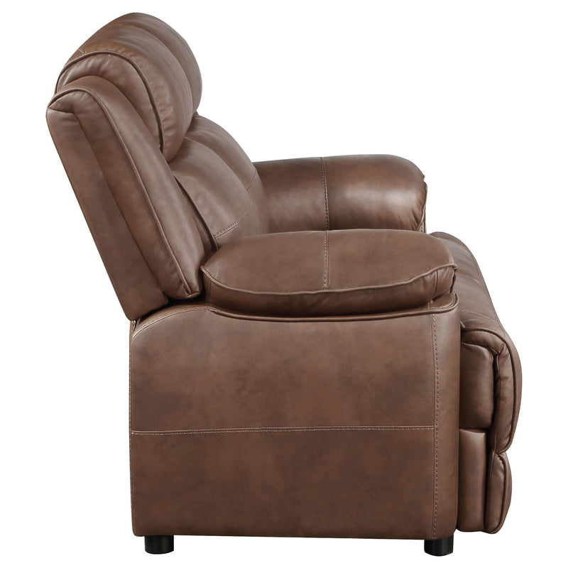 Ellington Upholstered Padded Arm Loveseat