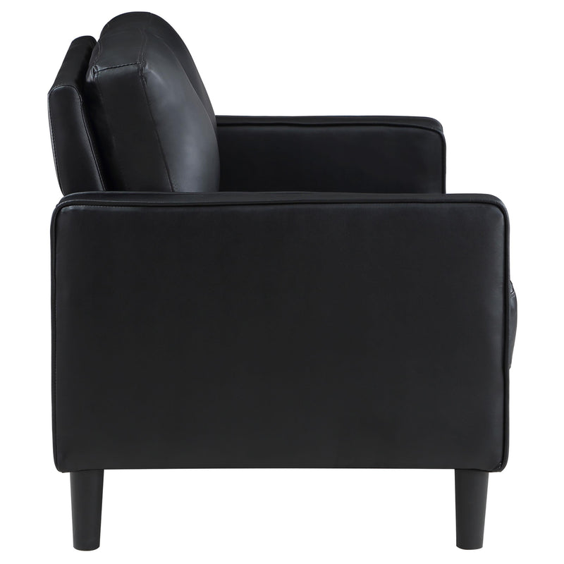 Ruth 3-piece Upholstered Track Arm Sofa Set