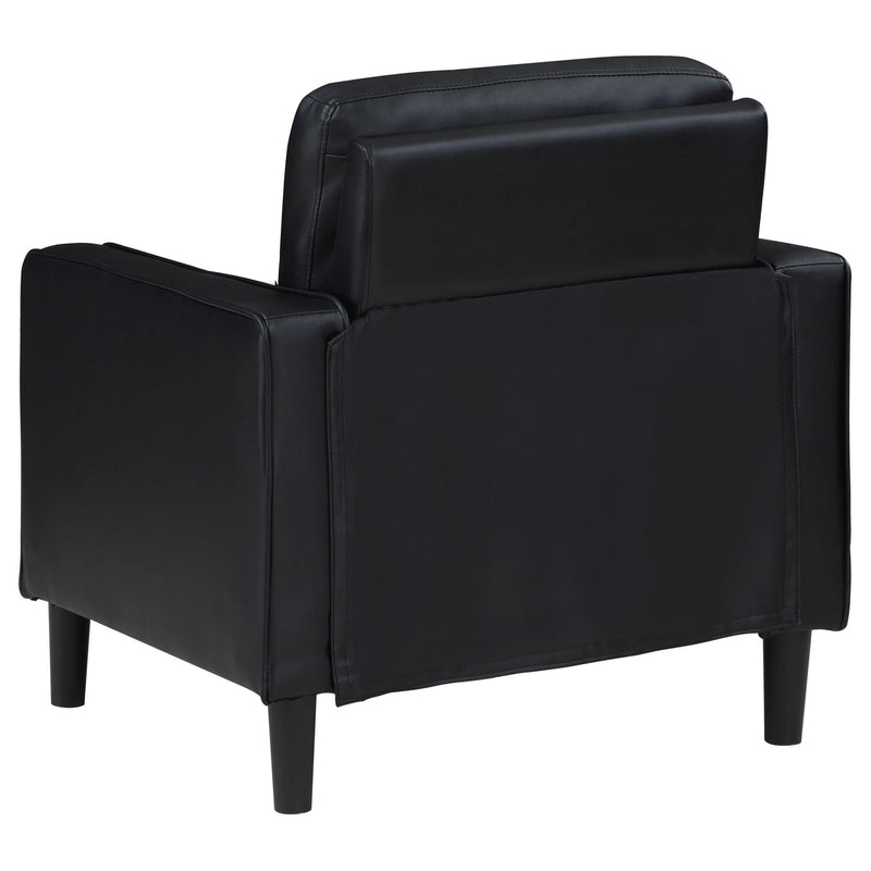 Ruth 3-piece Upholstered Track Arm Sofa Set