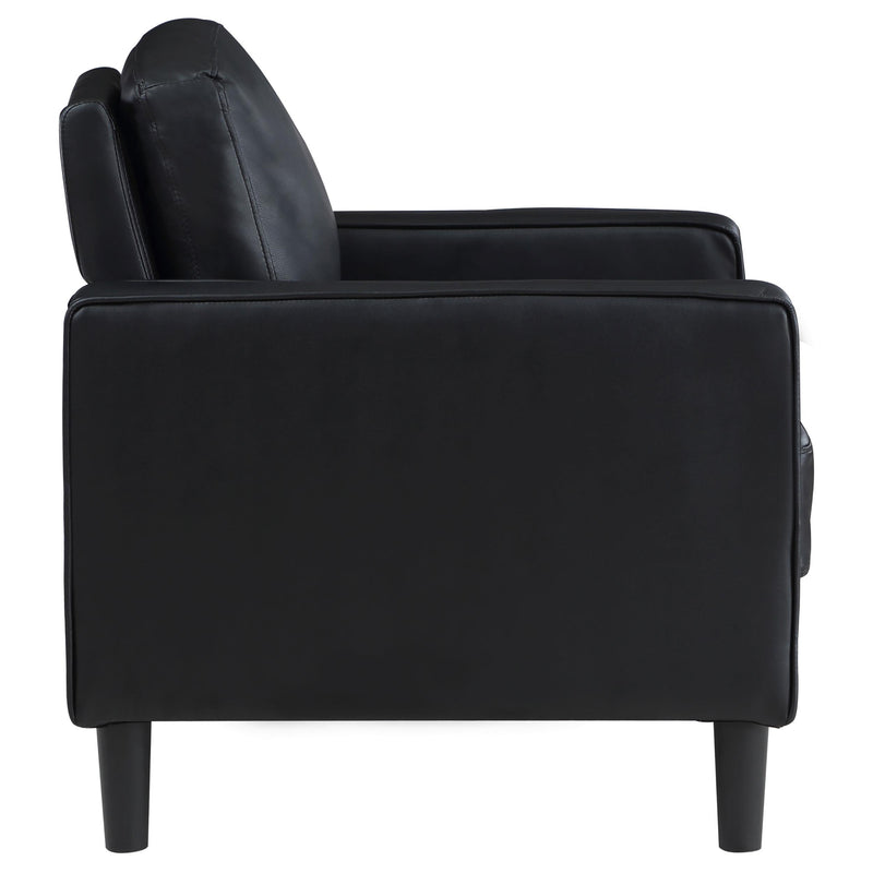 Ruth 3-piece Upholstered Track Arm Sofa Set