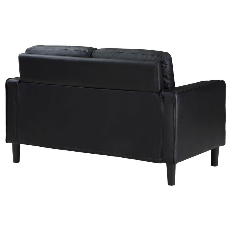 Ruth Upholstered Track Arm Loveseat