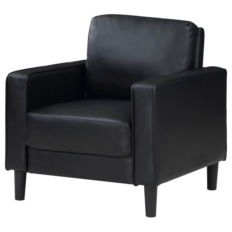 Ruth Upholstered Track Arm Accent Chair