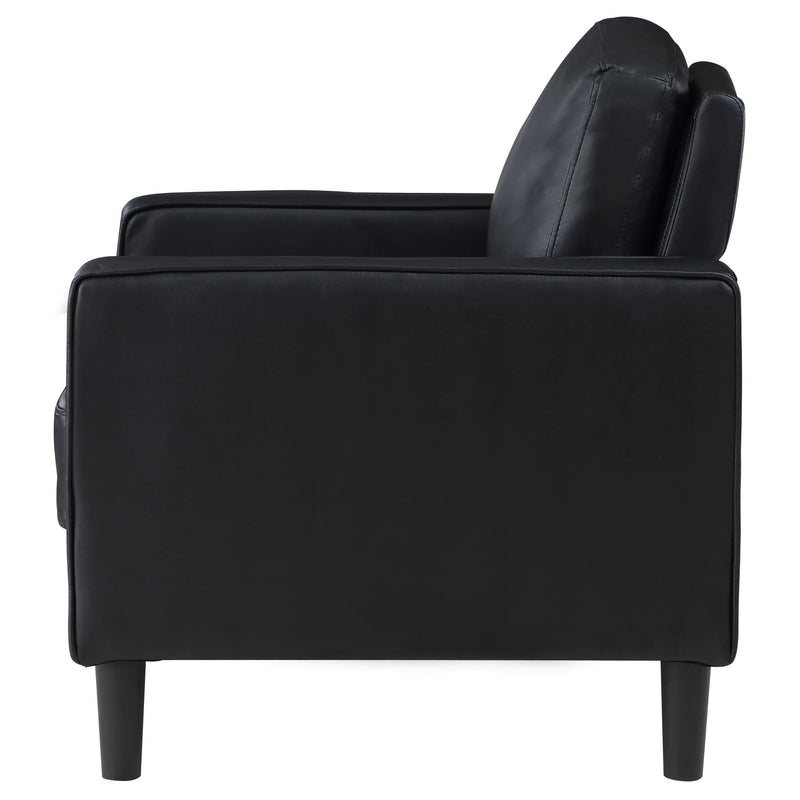 Ruth Upholstered Track Arm Accent Chair