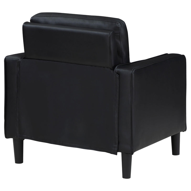 Ruth Upholstered Track Arm Accent Chair