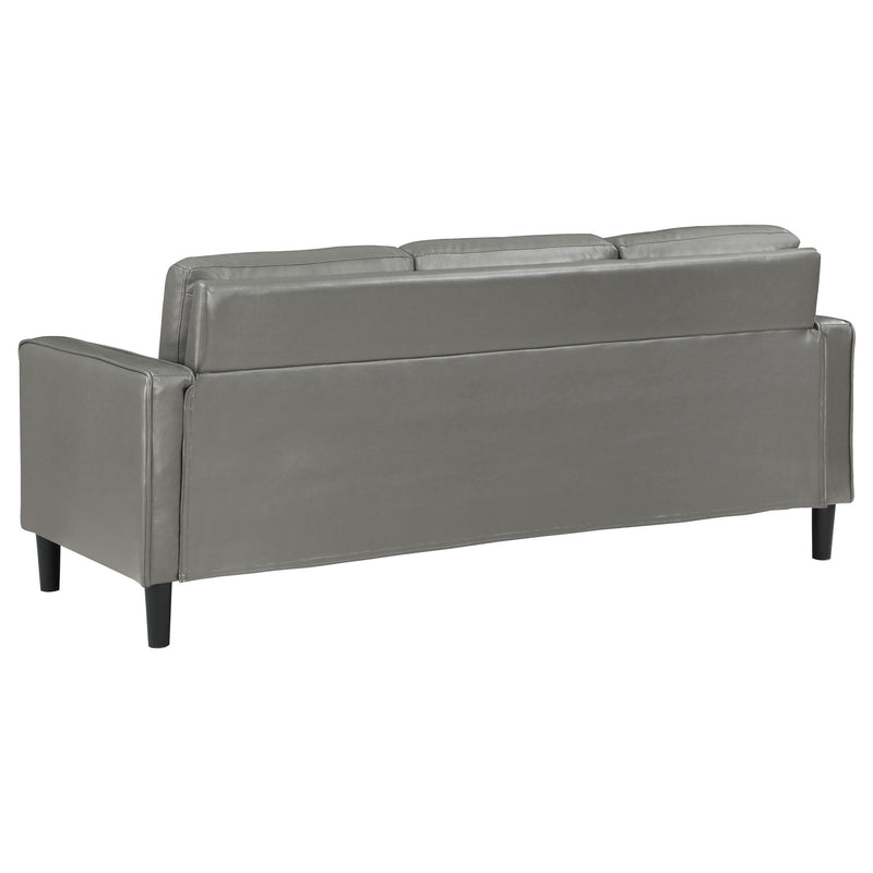 Ruth 2-piece Upholstered Track Arm Sofa Set