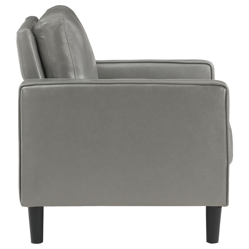 Ruth 3-piece Upholstered Track Arm Sofa Set