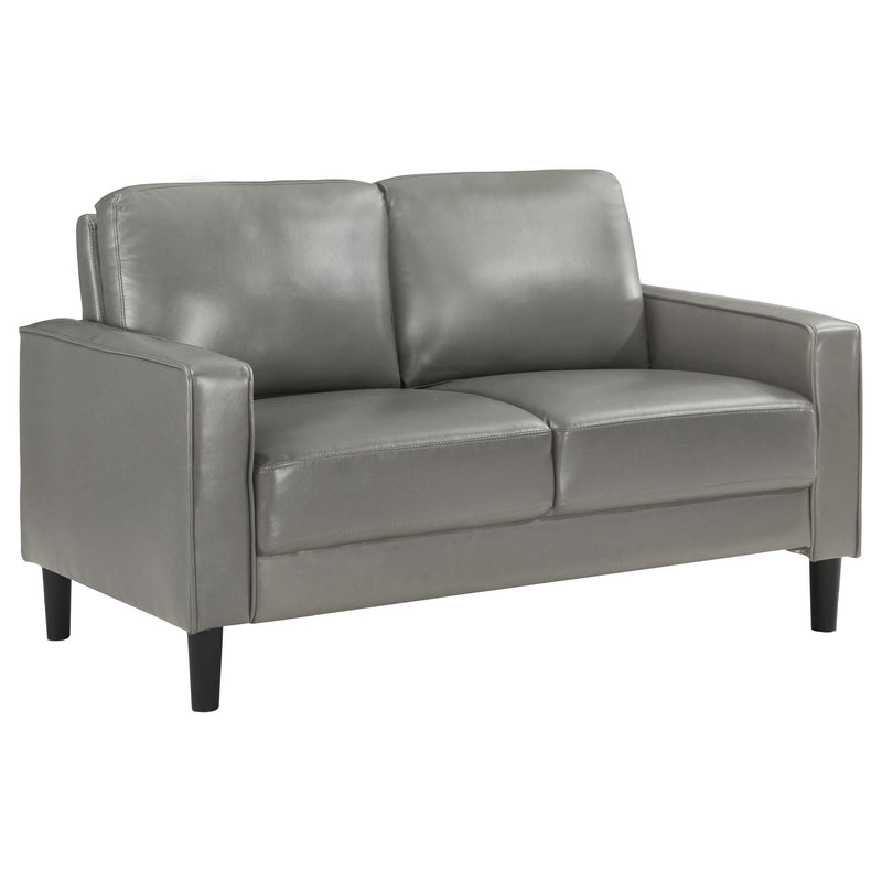 Ruth Upholstered Track Arm Loveseat