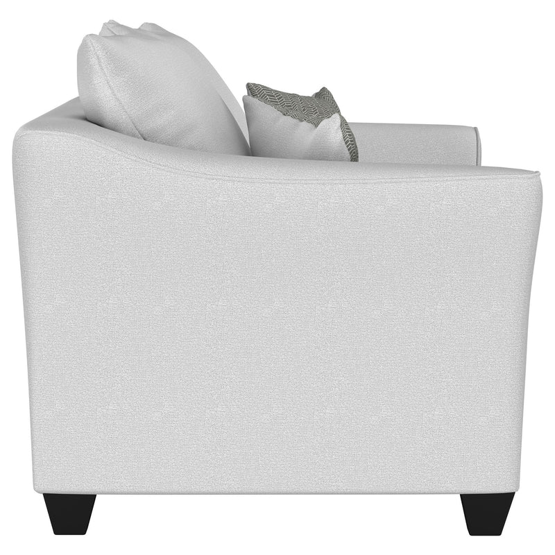 Salizar 2-piece Upholstered Flared Arm Sofa Set