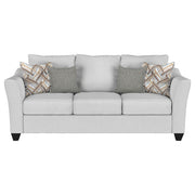 Salizar 3-piece Upholstered Flared Arm Sofa Set Sand - detail 4