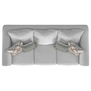 Salizar 3-piece Upholstered Flared Arm Sofa Set Sand - detail 7