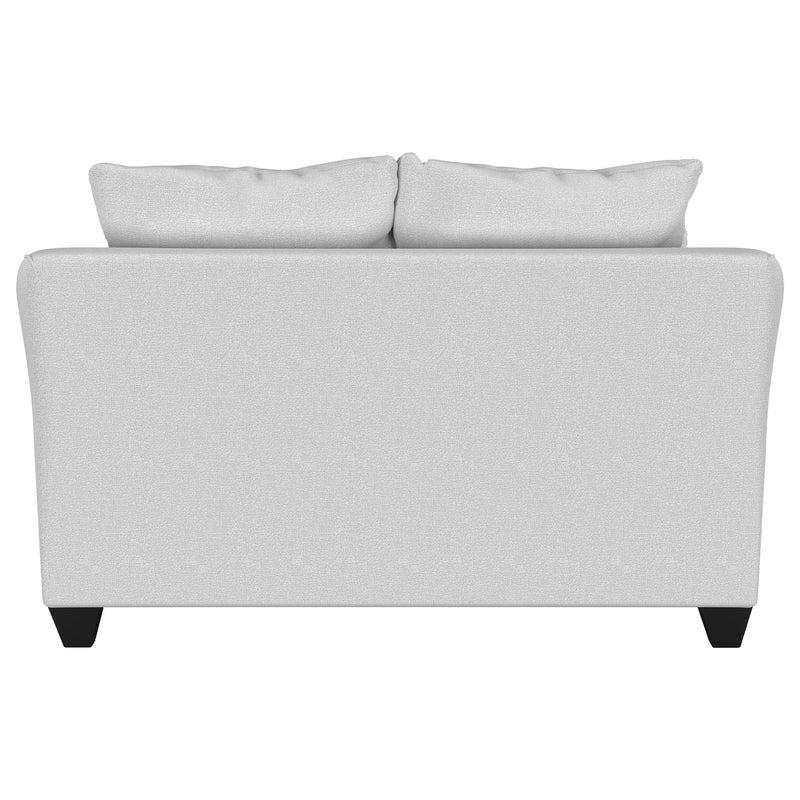 Salizar Upholstered Flared Arm Loveseat