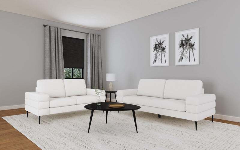 Jessel 2-piece Chenille Upholstered Sofa Set